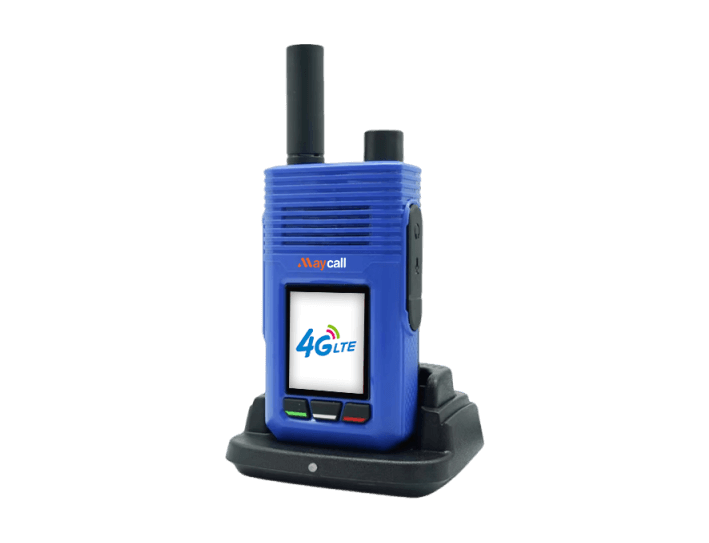 Maycall MC-229B 7 Inch 2.5D - Screen 2 Din Android 1+16G GPS BT USB AC7315 Car Screen Android Stereo Intercom with Long Range DMR Digital Handheld Portable Walkie-Talkie Radio Full Keyboard